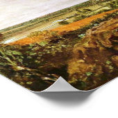 Das Stour-Tal mit der Kirche Dedham von Joh Poster (Ecke)