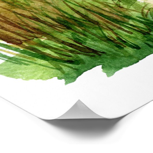 Das Strandbad ist besser Poster (Ecke)