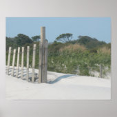 Das Strandposter drucken Poster (Vorne)