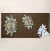 Das Strandtuch von Lotus (Vorderseite)