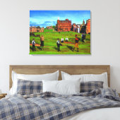 Das Straßenloch auf Saint Andrews Leinwanddruck (Insitu (Schlafzimmer))