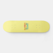 Das Streben bereichern Skateboard (Horizontal)