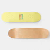 Das Streben bereichern Skateboard (Horizontal)