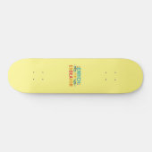 Das Streben bereichern Skateboard (Horizontal)