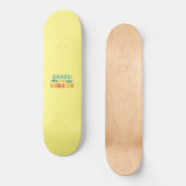 Das Streben bereichern Skateboard (Vorderseite)