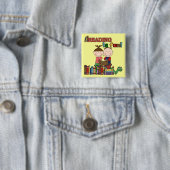 Das Strichmännchen-Kinderablesen ist- Spaß Button (Beispiel)