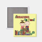 Das Strichmännchen-Kinderablesen ist- Spaß Magnet (Vorderseite/Rückseite)