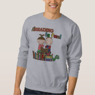 Das Strichmännchen-Kinderablesen ist- Spaß Sweatshirt