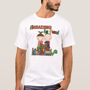 Das Strichmännchen-Kinderablesen ist- Spaß T-Shirt