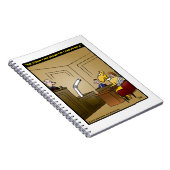 "Das Stroh, das brach die Rückseite des Kamels " Notizblock (Rechte Seite)