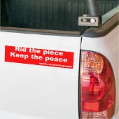 Das Stück ausleihen Autoaufkleber (Auf Lkw)
