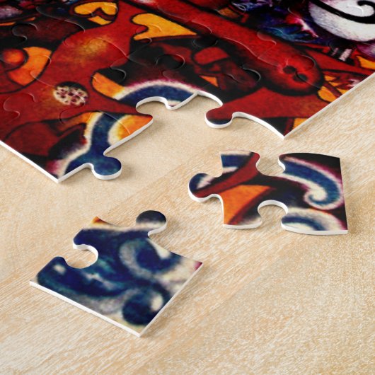 das Stück des einzigartigen Kollektors des Puzzlen Puzzle (Seite)