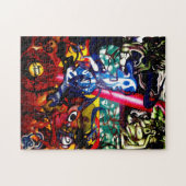 das Stück des einzigartigen Kollektors des Puzzlen Puzzle (Horizontal)