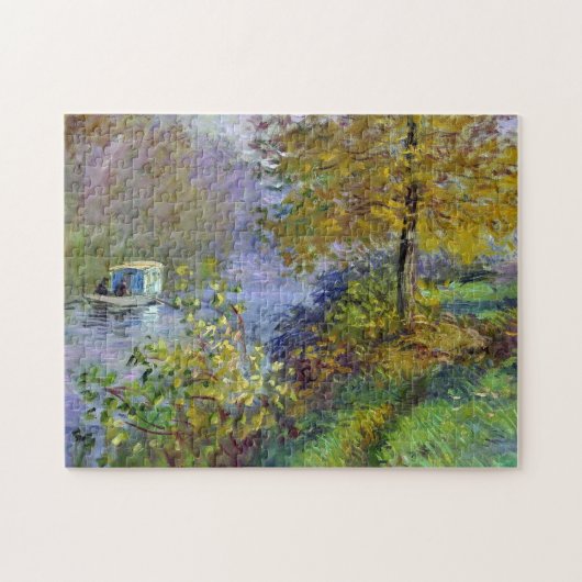 Das Studio Boat von Claude Monet Puzzle (Horizontal)