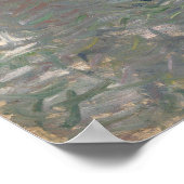 Das Studio-Boot (Le Bateau-atelier) | Claude Monet Poster (Ecke)