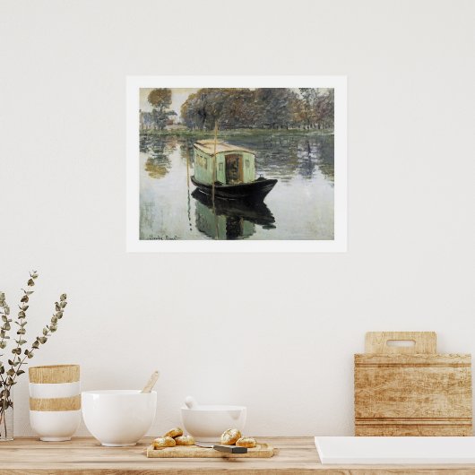 Das Studio-Boot Poster (Küche)