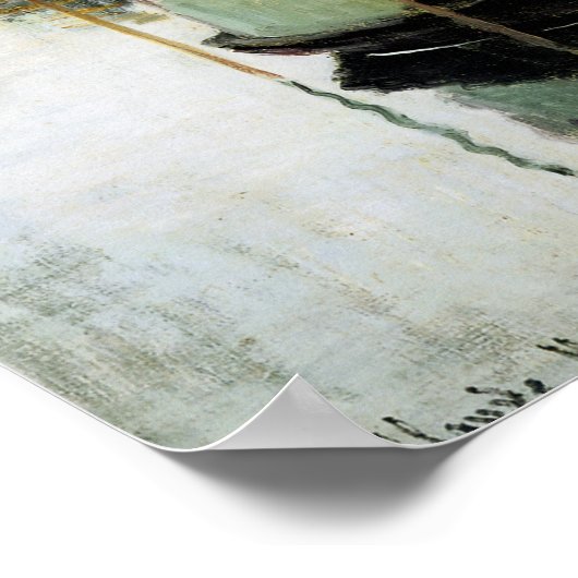 Das Studio-Boot Poster (Ecke)