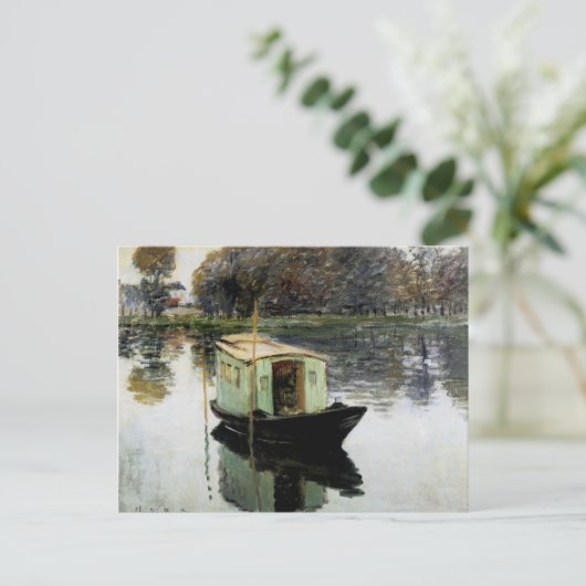 Das Studio-Boot Postkarte (Stehend Vorderseite)