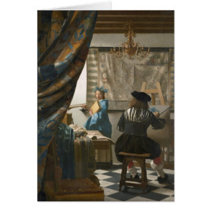 Das Studio des Künstlers, c.1665-66 (Öl auf