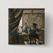 Das Studio des Künstlers, c.1665-66 (Öl auf Button (Vorderseite)