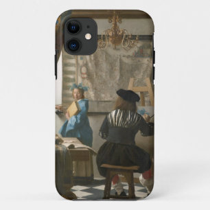 Das Studio des Künstlers, c.1665-66 (Öl auf Case-Mate iPhone Hülle