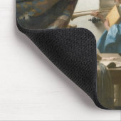 Das Studio des Künstlers, c.1665-66 (Öl auf Mousepad (Ecke)