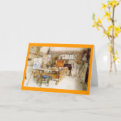 Das Studio des Künstlers Karte (Gelbe Blume)