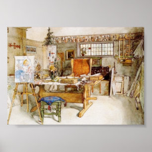 Das Studio des Künstlers Poster
