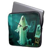 Das Studio-Design von Ghosted Artist Laptopschutzhülle (Vorderseite Links)