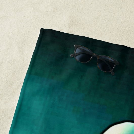 Das Studio-Design von Ghosted Artist Strandtuch (Beispiel)