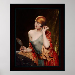 Das Studio Mirror von Albert Henry Collings Poster