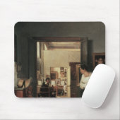 Das Studio von Ingres in Rom, 1818 Mousepad (Mit Mouse)