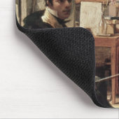Das Studio von Ingres in Rom, 1818 Mousepad (Ecke)