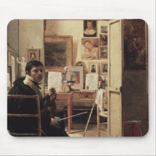 Das Studio von Ingres in Rom, 1818 Mousepad