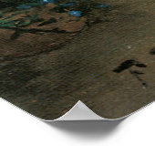 Das Studium der Blume Poster (Ecke)