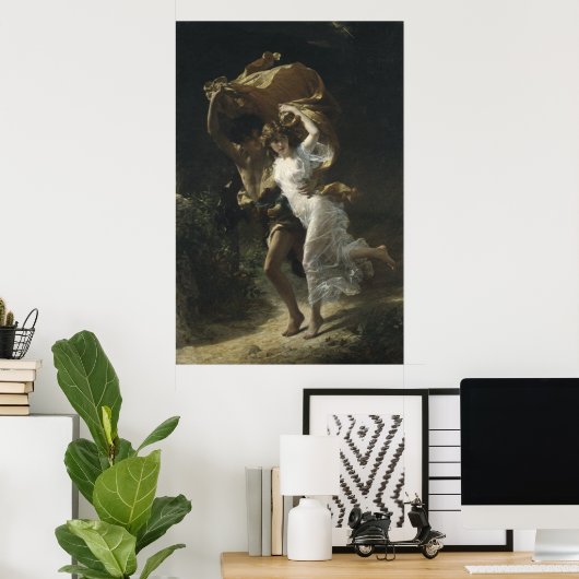 Das Sturm Pierre-Auguste-Cot 1880 Poster (Heimbüro)