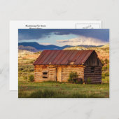 Das Sturm überwinden Postkarte (Vorne/Hinten)