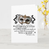 Das Sturm-Zitat Karte (Gelbe Blume)