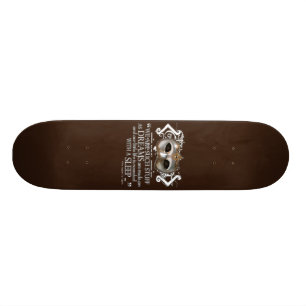 Das Sturm-Zitat Skateboard