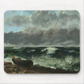 Das stürmische Meer oder, die Welle, 1870 Mousepad (Vorne)
