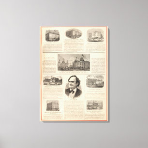 Das Sturtevant Haus, New York Leinwanddruck