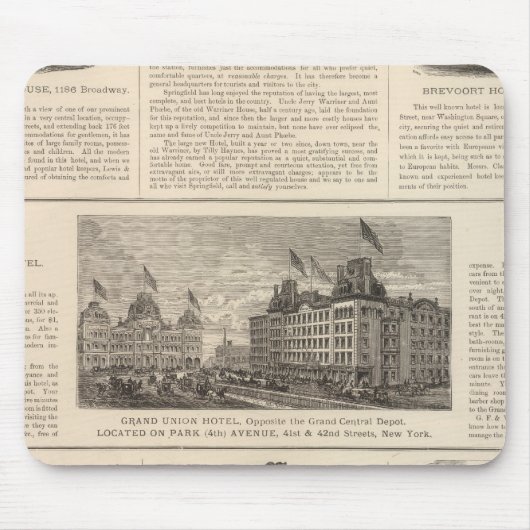 Das Sturtevant House, New York Mousepad (Vorne)