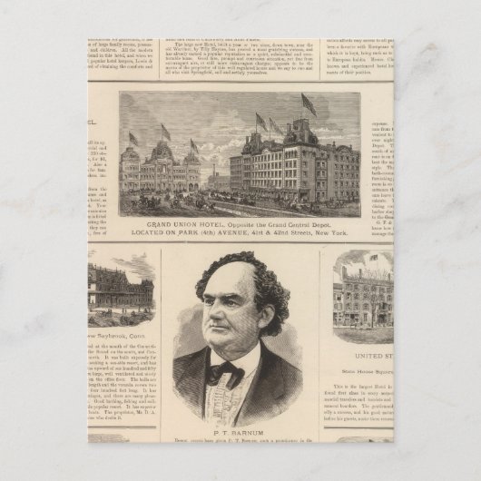 Das Sturtevant House, New York Postkarte (Vorderseite)