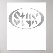 Das STYX Band Grafikgeschenk für Fans Poster (Vorne)