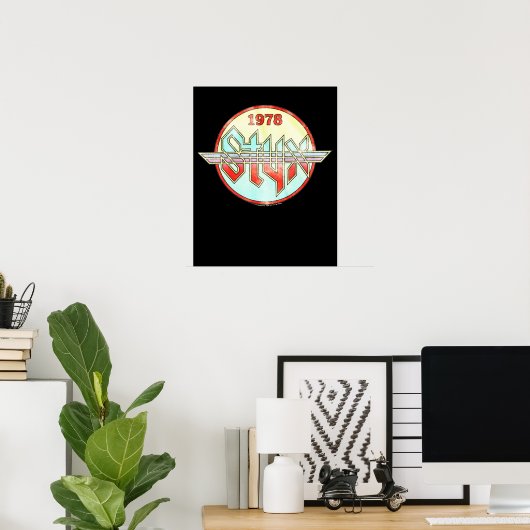 Das STYX Band Top Music Lover Geschenk für Fan Poster (Heimbüro)