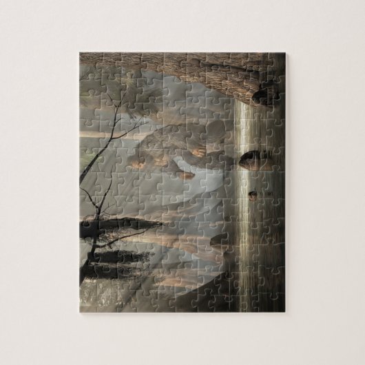 Das Sümpfelmonster der Honey Island Puzzle (Vertikal)