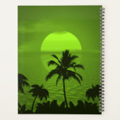 Das Sun Green Tropics Palm Beach Planer (Rückseite)