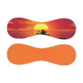 Das Sun Red Tropics Palm Beach Baseball (Paneele)