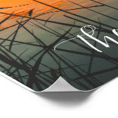 Das Sun Rise Plakat (Ecke)