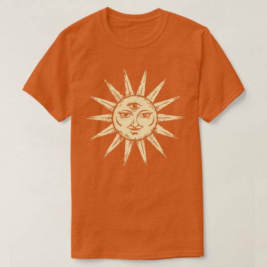 Das Sun Tarot d Reader Horoskop Astrologie Astrolo T-Shirt (Design vorne)